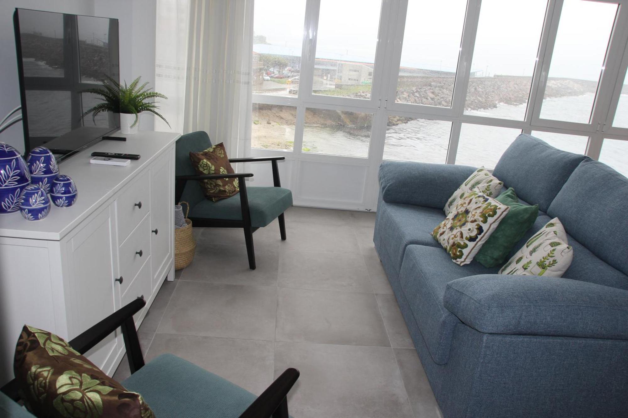 Mirador Playa Ribeira - Fisterra Lejlighed Eksteriør billede