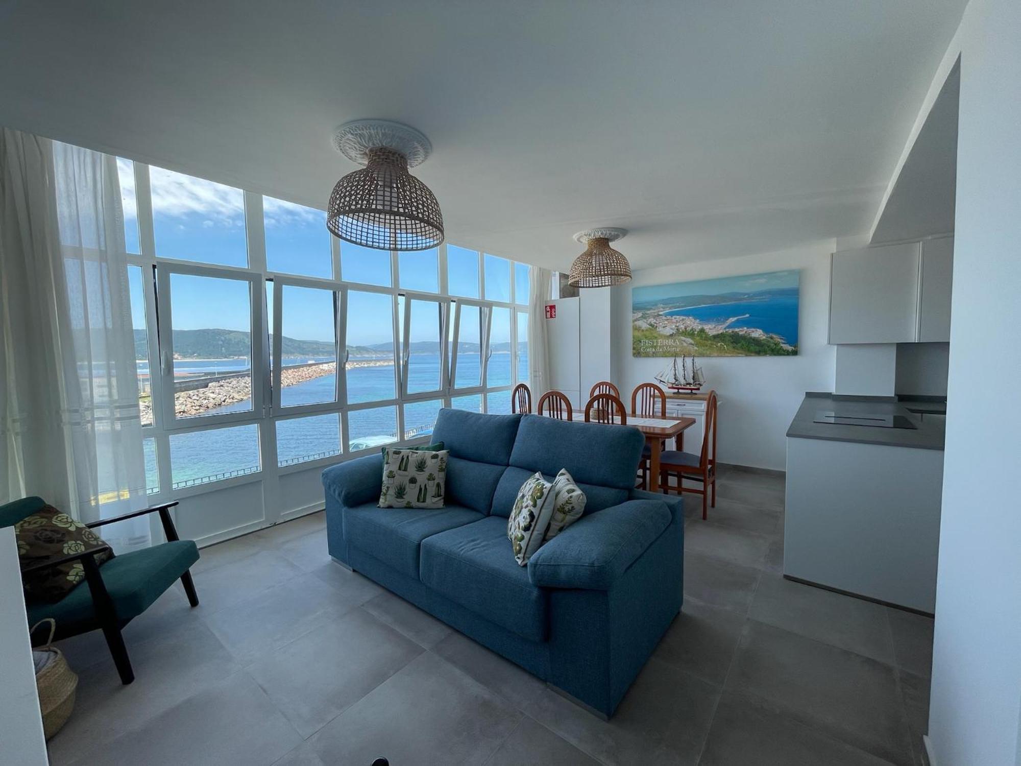 Mirador Playa Ribeira - Fisterra Lejlighed Eksteriør billede